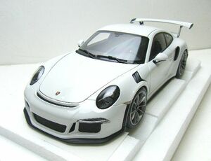 送無【オートアート★ポルシェ９１１（９９１）・GT3RS】１：１８　新品同様　訳アリ