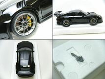 送無【オートアート★ポルシェ９１１（９９１）・GT3RS】1:18　新品同様_画像3