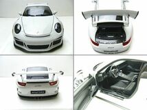 送無【オートアート★ポルシェ９１１（９９１）・GT3RS】１：１８　新品同様　訳アリ_画像2