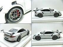 送無【オートアート★ポルシェ９１１（９９１）・GT3RS】１：１８　新品同様　訳アリ_画像3