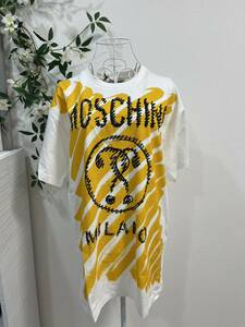 モスキーノ　tシャツ　ロゴ半袖 オーバーサイズ