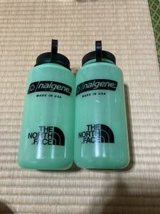 THE NORTHFACE ノースフェイス nalgene ナルゲン ボトル 限定 1000ml 1L ２個セット　ノベルティ