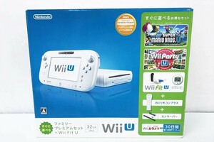 任天堂 WiiU ファミリープレミアムセット 32GB ホワイト ニンテンドーWii U 