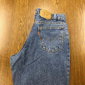 【FA068】USA製 Levi's 560 W33 HUSKY ジーンズ ジーパン デニムパンツ メンズブランド古着 リーバイス560 米国製 送料無料