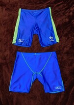 強光沢 Lサイズ 競泳 水泳 ITO ルネサンス スイミング ミズノ MIZUNO 競パン Vパンツ タイツ スパッツ ショータイ 水着 イトマン JSS_画像1