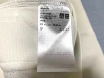 ★21AW 美品　UNIQLO ユニクロ　ウルトラストレッチ ドライスウェットプルパーカ ホワイト XS_画像5