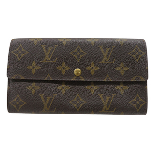 LOUIS VUITTON ルイ ヴィトン M61725/CA0917 ポシェット ポルトモネクレ 長財布 モノグラム柄 ブラウン系 [240101052232] レディース