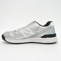 【1円】NEW BALANCE GOLF ニューバランスゴルフ WGBS996 スパイクレスゴルフシューズ BOA シルバー系 23.5cm [240001929873]_画像8