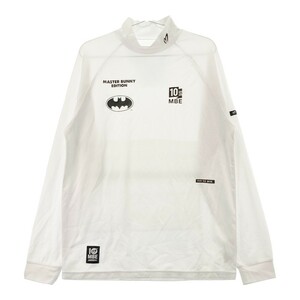 MASTER BUNNY EDITION マスターバニーエディション × BATMAN 10周年 ハイネック長袖 Tシャツ ホワイト系 7 [240101097373]