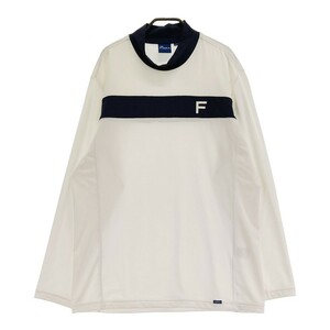 FIDRA フィドラ ハイネック長袖Tシャツ ホワイト系 XL [240101107323] ゴルフウェア メンズ