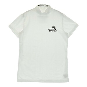 JACK BUNNY ジャックバニー ハイネック 半袖Tシャツ ホワイト系 1 [240001946035] ゴルフウェア レディース