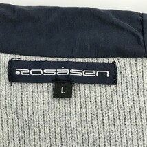 【1円】ROSASEN ロサーセン ニットジャケット グレー系 L [240001969033]_画像6