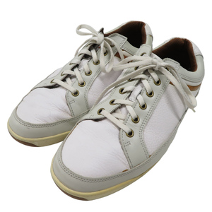 【1円】FOOT JOY フットジョイ 54251J ゴルフシューズ Contour Casual ホワイト系 27 [240101049745]