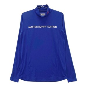 MASTER BUNNY EDITION マスターバニーエディション ハイネック 長袖 インナーTシャツ ブルー系 4 [240001938356] ゴルフウェア メンズ