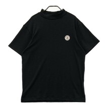 JACK BUNNY ジャックバニー 2022年モデル ハイネック 半袖Tシャツ ブラック系 6 [240001945440] ゴルフウェア メンズ_画像1