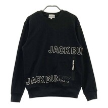 JACK BUNNY ジャックバニー 263-1162126 スウェットトレーナー ブラック系 1 [240101104515] ゴルフウェア レディース_画像1