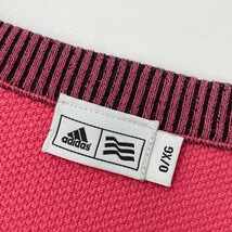 ADIDAS GOLF アディダスゴルフ ニットベスト ピンク系 O [240001961206] ゴルフウェア メンズ_画像6