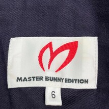 MASTER BUNNY EDITION マスターバニーエディション ストレッチパンツ ストライプ柄 ネイビー系 6 [240101115950] ゴルフウェア メンズ_画像6