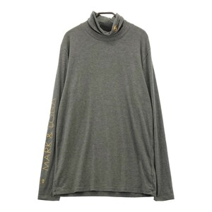 MARK&LONA マークアンドロナ 2021年モデル タートルネック 起毛 長袖Tシャツ グレー系 50 [240101107666] ゴルフウェア メンズ