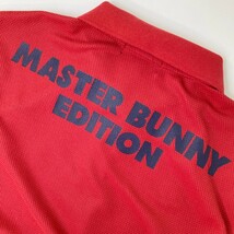 MASTER BUNNY EDITION マスターバニーエディション 半袖ポロシャツ レッド系 7 [240101106711] ゴルフウェア メンズ_画像6