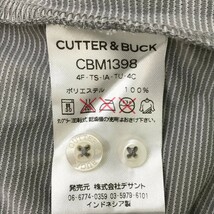 CUTTER&BUCK カッターアンドバック 長袖ポロシャツ グレー系 L [240101089606] ゴルフウェア メンズ_画像4