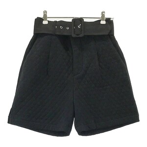 【1円】NOEL REUSSIR ノエルレシール 112313102 中綿ショートパンツ ブラック系 1 [240101012295]