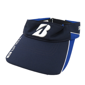 BRIDGESTONE GOLF Bridgestone Golf sun visor navy series free (56-59cm) [240101107249] Golf wear 