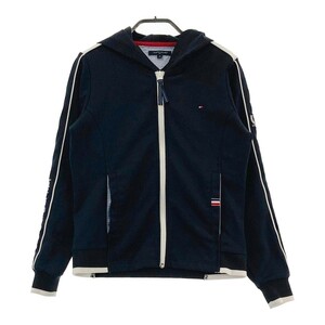 TOMMY HILFIGER GOLF トミー ヒルフィガーゴルフ ジップパーカー ネイビー系 M [240101121598] ゴルフウェア レディース