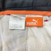 PUMA GOLF プーマゴルフ ストレッチパンツ 総柄 レッド系 76 [240101085276] ゴルフウェア メンズ_画像5