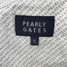 PEARLY GATES パーリーゲイツ 2022年モデル ストレッチパンツ 総柄 ネイビー系 5 [240001993069] ゴルフウェア メンズ_画像4