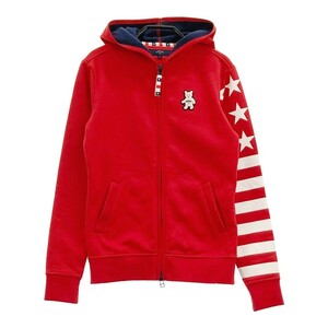 CALLAWAY Callaway обратная сторона ворсистый Zip Parker Bear оттенок красного S [240101085838] Golf одежда женский 