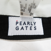 PEARLY GATES パーリーゲイツ 2022年モデル キャップ ホワイト系 FR [240101122377] ゴルフウェア_画像5