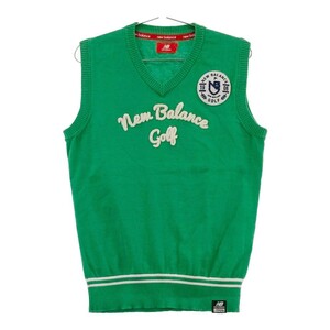 NEW BALANCE New balance вязаный лучший оттенок зеленого 4 [240101093809] Golf одежда мужской 