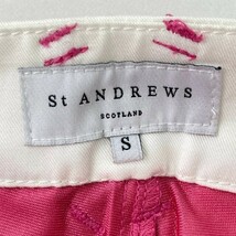 【美品】ST ANDREWS セントアンドリュース インナー付 プリーツスカート ピンク系 S [240101062071] ゴルフウェア レディース_画像6