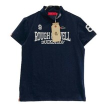 ROUGH&SWELL ラフアンドスウェル 2021年モデル RSL-21013 ハイネック 半袖Tシャツ ネイビー系 M [240101101067] ゴルフウェア レディース_画像1