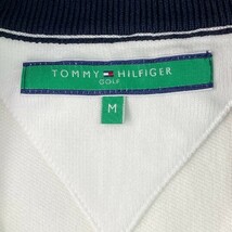 【1円】TOMMY HILFIGER GOLF トミー ヒルフィガーゴルフ 2022年モデル 長袖ニットジャケット ホワイト系 M [240101072417]_画像4