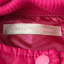 【1円】KISS ON THE GREEN キスオンザグリーン 多機能中綿ジップジャケット ピンク系 M [240001854756]_画像6