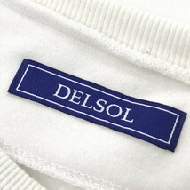 【1円】DELSOL デルソル スウェットトレーナー ホワイト系 LL [240001861221]_画像5