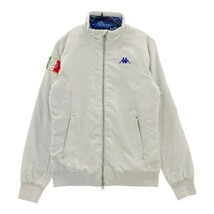 【1円】KAPPA GOLF(AW) カッパゴルフ 中綿ジャケット ペイズリー 総柄 ホワイト系 M [240001881471]_画像1