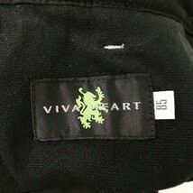 【1円】VIVA HEART ビバハート 裏起毛パンツ ブラック系 85 [240001940117]_画像6