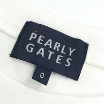 【1円】PEARLY GATES パーリーゲイツ スウェットトレーナー 袖レース ホワイト系 0 [240001992882]_画像5