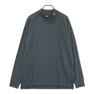 【1円】【新品】FOOT JOY フットジョイ ハイネック 長袖Tシャツ ブラック系 2XL [240101031200]