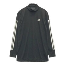 【1円】ADIDAS GOLF アディダスゴルフ インナー付 半袖ポロシャツ M [240101017408]_画像3