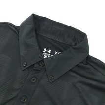 【1円】UNDER ARMOUR アンダーアーマー 半袖ポロシャツ 総柄 XXL [240101020800]_画像3