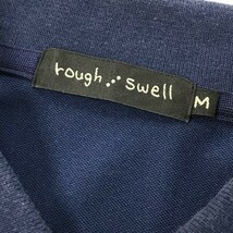 【1円】ROUGH&SWELL ラフアンドスウェル 半袖ポロシャツ ブルー系 M [240101045552]_画像4