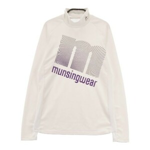 【1円】MUNSINGWEAR マンシングウェア 2021年モデル ハイネック 長袖Tシャツ M [240101068792]