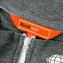 【1円】BEAMS GOLF ビームスゴルフ ハーフジップ 半袖Tシャツ XL [240101100595]_画像6