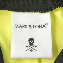 【1円】MARK&LONA マークアンドロナ 2023年 ハイネック 半袖 Tシャツ スカル イエロー系 44 [240101041333]_画像5