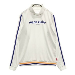 【1円】MARIE CLAIRE SPORT マリクレール スポール 襟付 長袖Tシャツ L [240001932587]