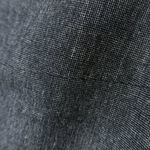 キース★スーツ テーラードジャケット&スカート 大きいサイズ42 ストレッチ素材 ウール混 濃いグレー系 z5839_画像6